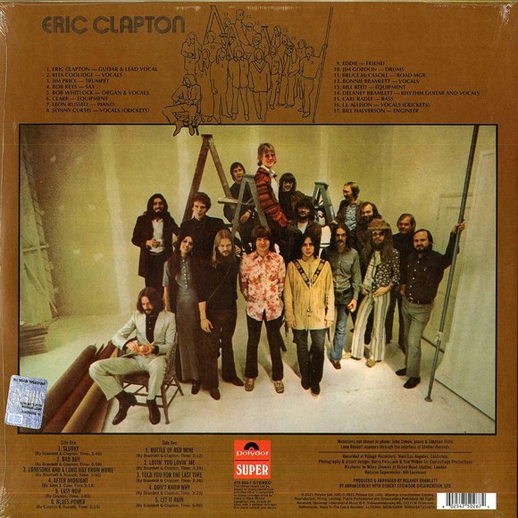 Eric Clapton by Eric Clapton (Record, 2021) Album Vinyl - Picture 2 of 2